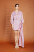 Alhambra x GS: The Miuccia Stylish Silk Dress in Blush